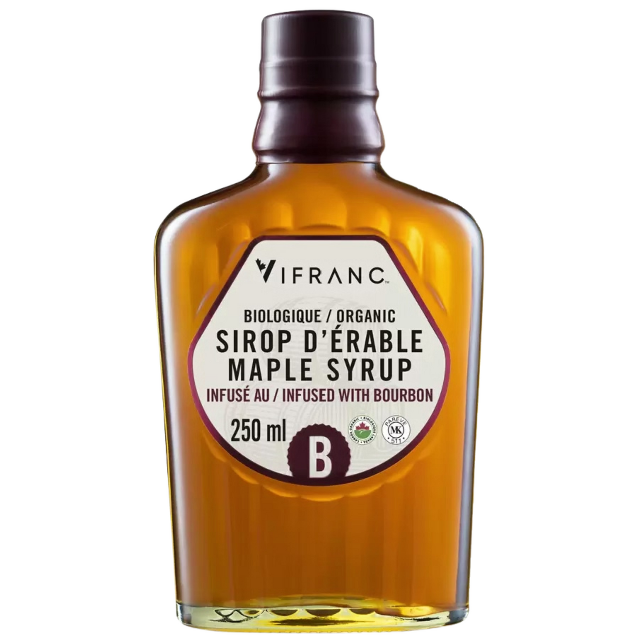 Organic Maple Syrup Infused With Bourbon